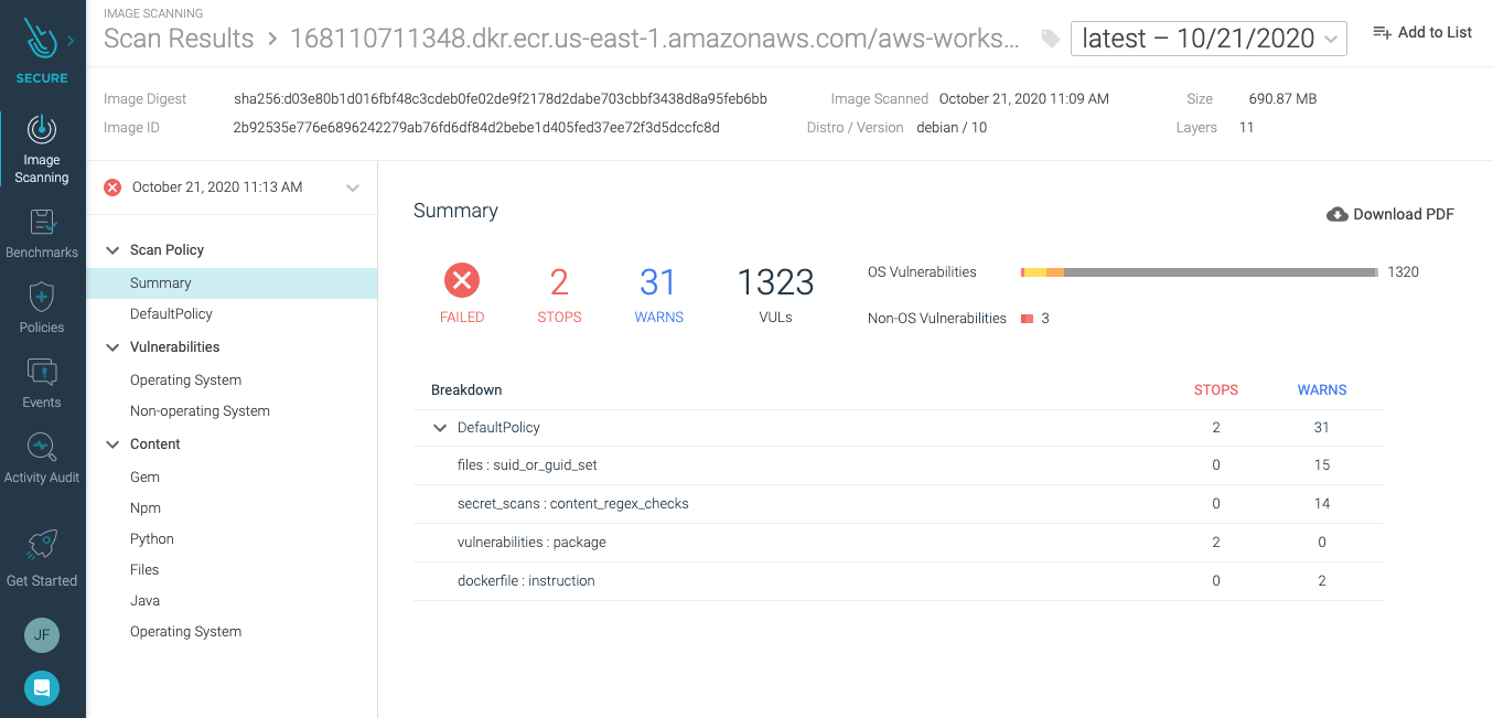 Sysdig Secure
