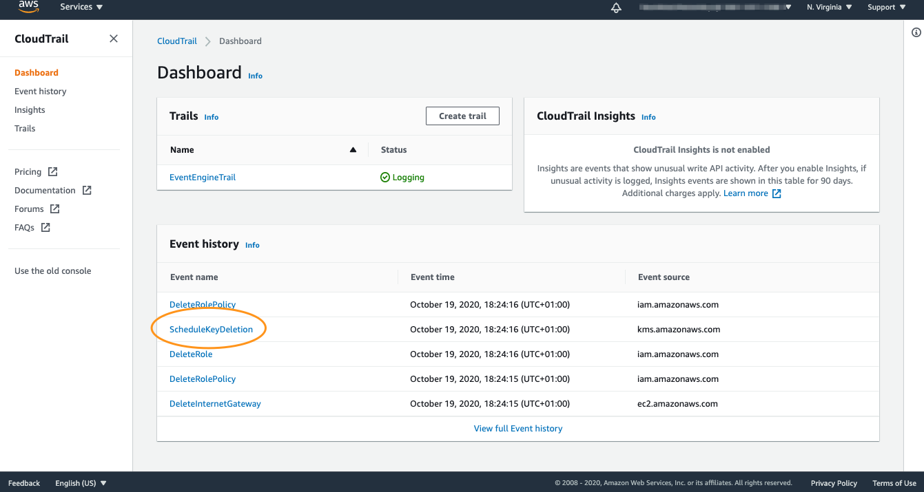 CloudTrail